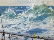 William Stott of Oldham Sunlit Wave oil painting picture wholesale